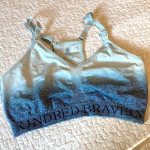 Sublime Nursing sports bra size XL Blue Ombré